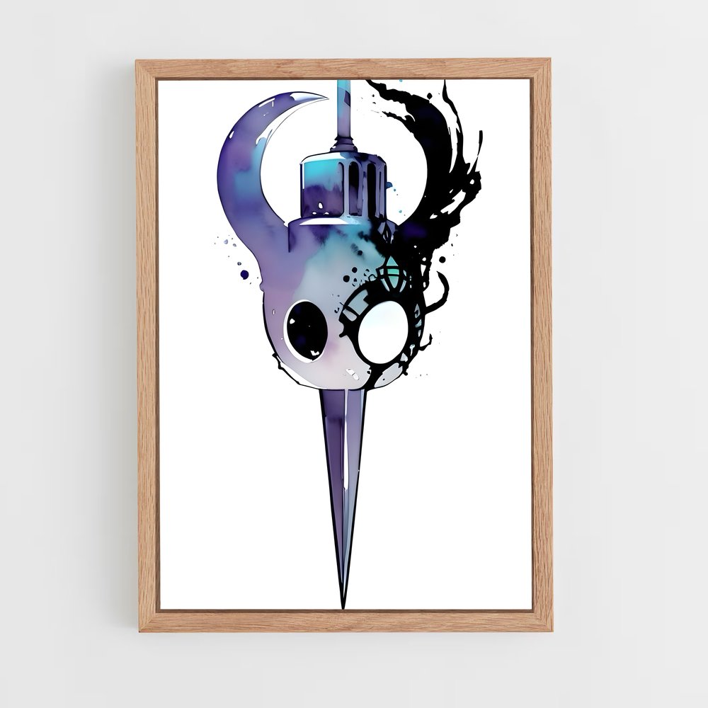 Poster Knight hollow – affiche Hollow Knight (vue 4)